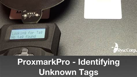 how to read unknown type rfid lf|ProxmarkPro .